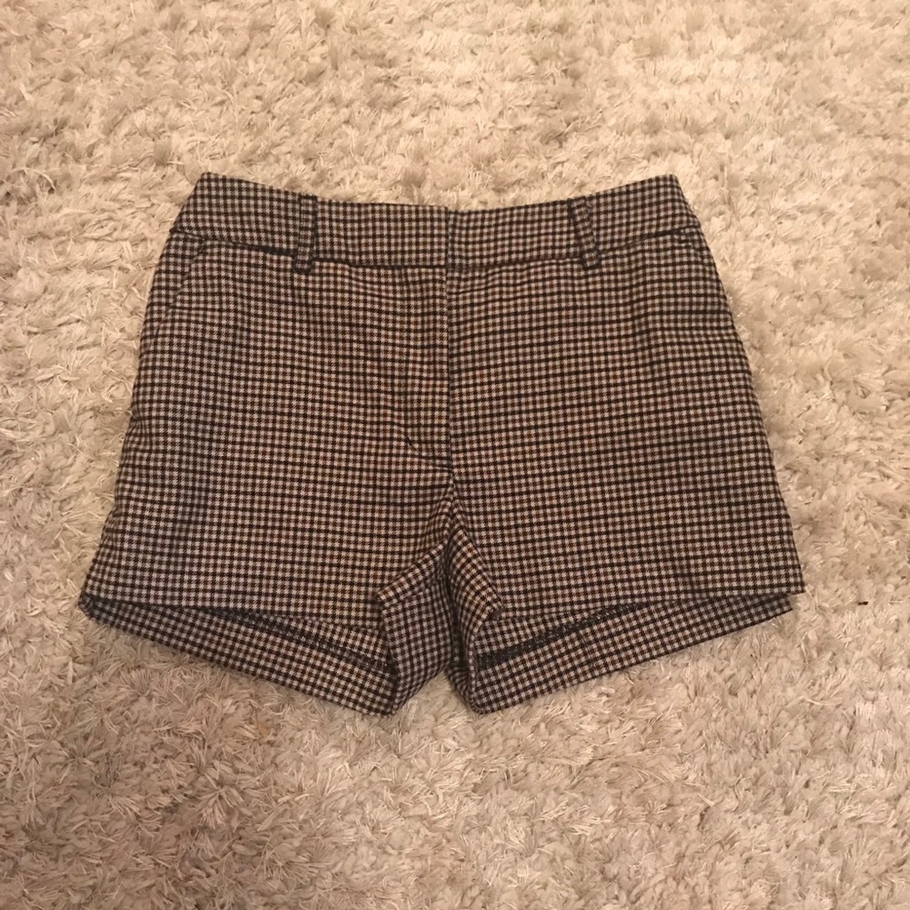 Dressy plaid shorts
